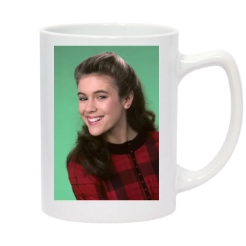 Alyssa Milano 14oz White Statesman Mug