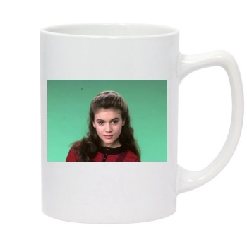 Alyssa Milano 14oz White Statesman Mug