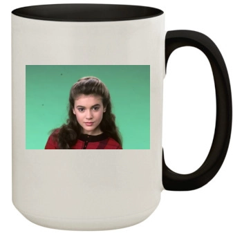 Alyssa Milano 15oz Colored Inner & Handle Mug