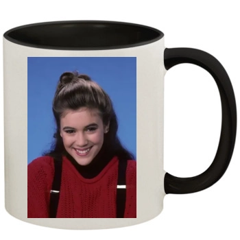 Alyssa Milano 11oz Colored Inner & Handle Mug