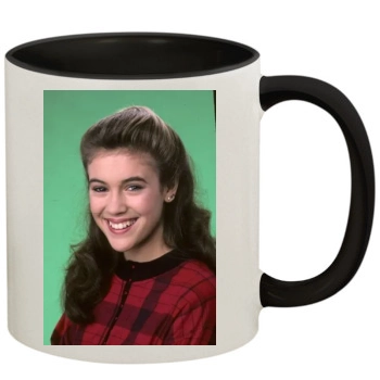 Alyssa Milano 11oz Colored Inner & Handle Mug