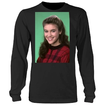 Alyssa Milano Men's Heavy Long Sleeve TShirt