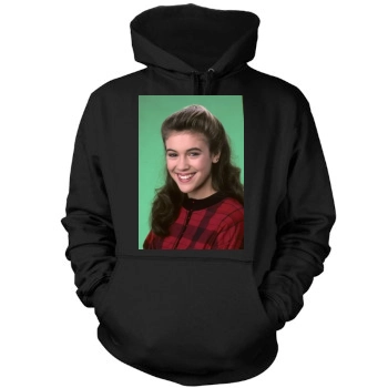 Alyssa Milano Mens Pullover Hoodie Sweatshirt