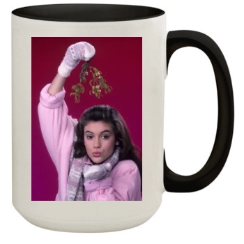 Alyssa Milano 15oz Colored Inner & Handle Mug