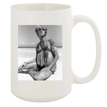 Amber Valletta 15oz White Mug