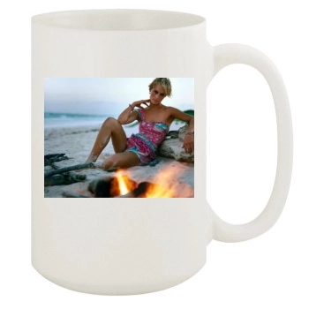 Amber Valletta 15oz White Mug