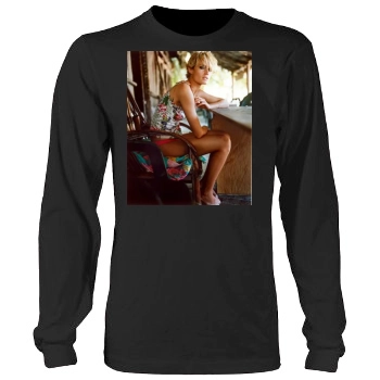 Amber Valletta Men's Heavy Long Sleeve TShirt