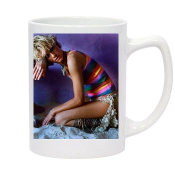 Amber Valletta 14oz White Statesman Mug