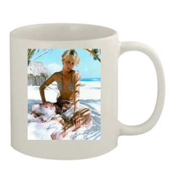 Amber Valletta 11oz White Mug