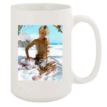 Amber Valletta 15oz White Mug