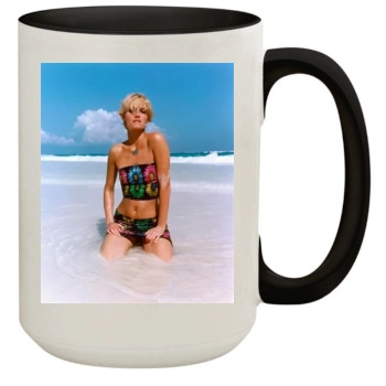 Amber Valletta 15oz Colored Inner & Handle Mug