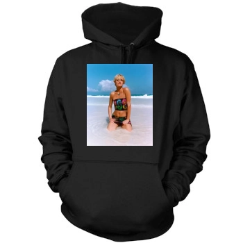 Amber Valletta Mens Pullover Hoodie Sweatshirt