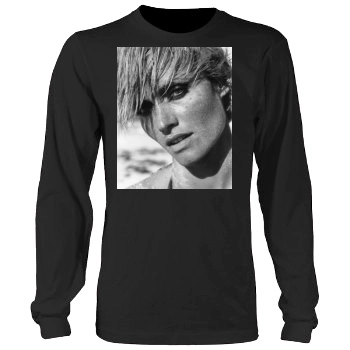 Amber Valletta Men's Heavy Long Sleeve TShirt