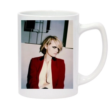 Amber Valletta 14oz White Statesman Mug