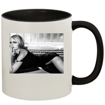 Amber Valletta 11oz Colored Inner & Handle Mug