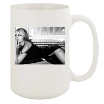 Amber Valletta 15oz White Mug