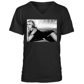 Amber Valletta Men's V-Neck T-Shirt