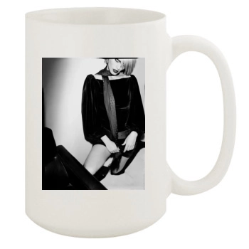 Amber Valletta 15oz White Mug