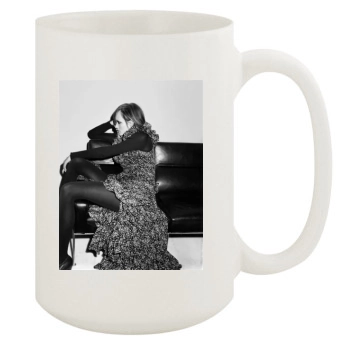 Amber Valletta 15oz White Mug