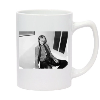 Amber Valletta 14oz White Statesman Mug