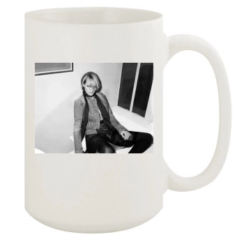 Amber Valletta 15oz White Mug