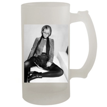 Amber Valletta 16oz Frosted Beer Stein