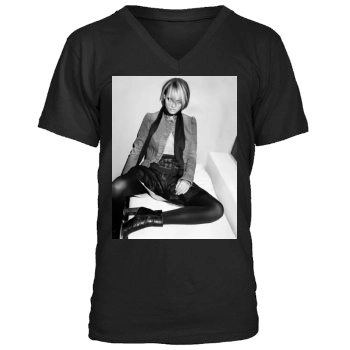 Amber Valletta Men's V-Neck T-Shirt