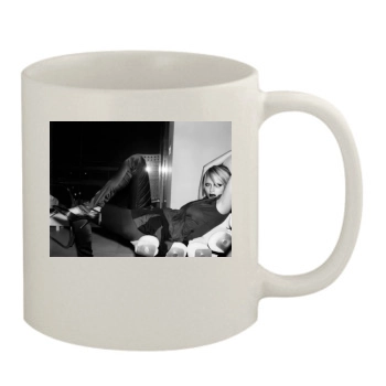 Amber Valletta 11oz White Mug