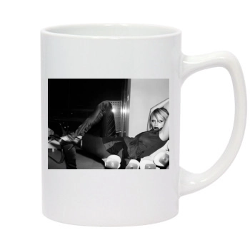 Amber Valletta 14oz White Statesman Mug