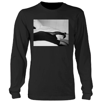 Amber Valletta Men's Heavy Long Sleeve TShirt