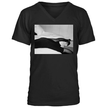 Amber Valletta Men's V-Neck T-Shirt