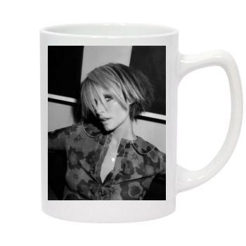 Amber Valletta 14oz White Statesman Mug