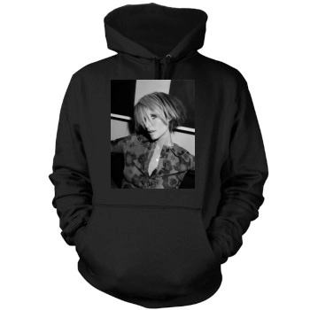 Amber Valletta Mens Pullover Hoodie Sweatshirt