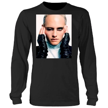 Amber Valletta Men's Heavy Long Sleeve TShirt