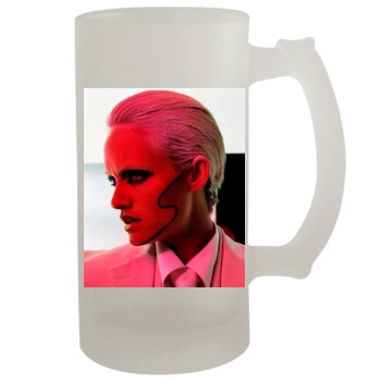 Amber Valletta 16oz Frosted Beer Stein