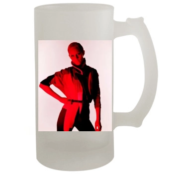 Amber Valletta 16oz Frosted Beer Stein