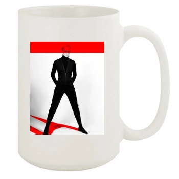 Amber Valletta 15oz White Mug