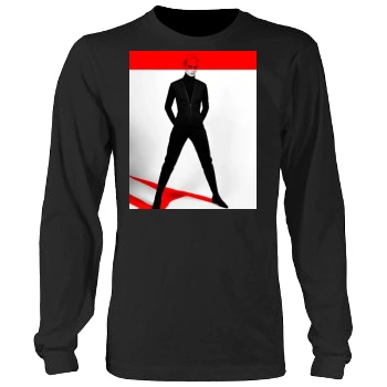 Amber Valletta Men's Heavy Long Sleeve TShirt