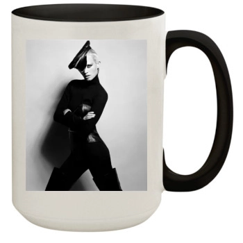 Amber Valletta 15oz Colored Inner & Handle Mug