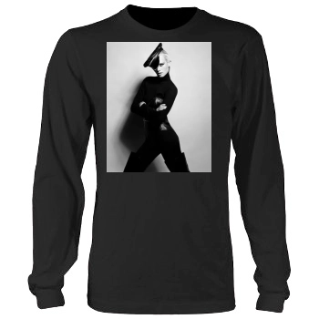 Amber Valletta Men's Heavy Long Sleeve TShirt