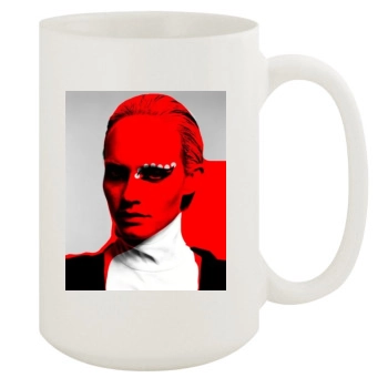 Amber Valletta 15oz White Mug