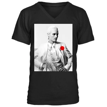 Amber Valletta Men's V-Neck T-Shirt