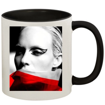 Amber Valletta 11oz Colored Inner & Handle Mug