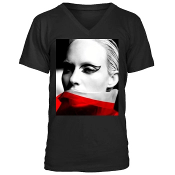 Amber Valletta Men's V-Neck T-Shirt