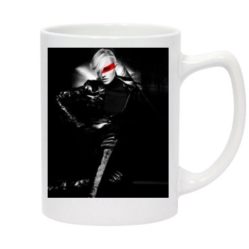 Amber Valletta 14oz White Statesman Mug