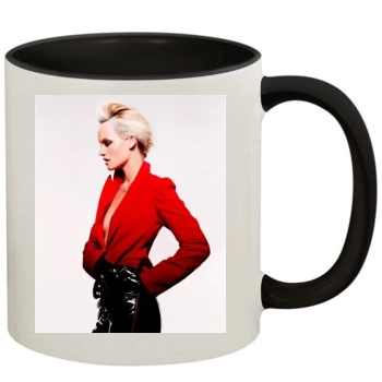 Amber Valletta 11oz Colored Inner & Handle Mug