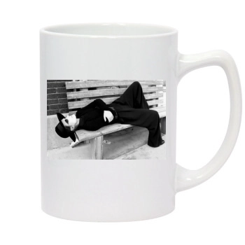 Amber Valletta 14oz White Statesman Mug