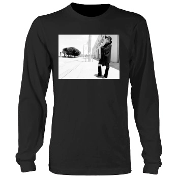 Amber Valletta Men's Heavy Long Sleeve TShirt