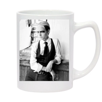 Amber Valletta 14oz White Statesman Mug