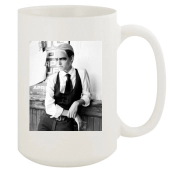 Amber Valletta 15oz White Mug